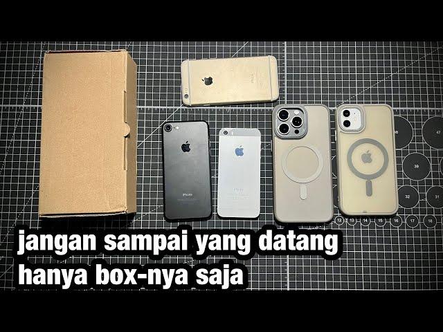 Tips dan cara beli iPhone bekas di Shopee