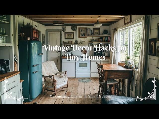 Vintage Decor Hacks for Tiny Homes: Maximizing Charm in Small Spaces