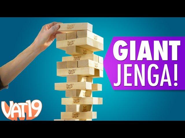 It's Giant Jenga!