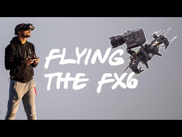 Sony FX6 on FPV Drone - Ma On Shan from the sky.