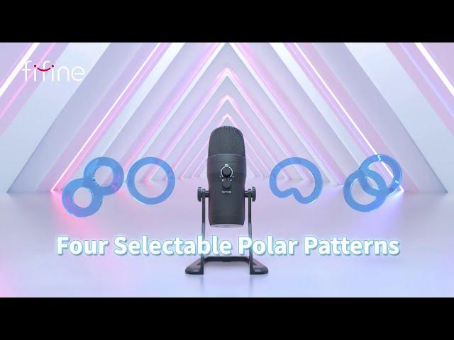 Introducing FIFINE K690 USB Microphone Featuring Three Capsules and Four Polar Patterns