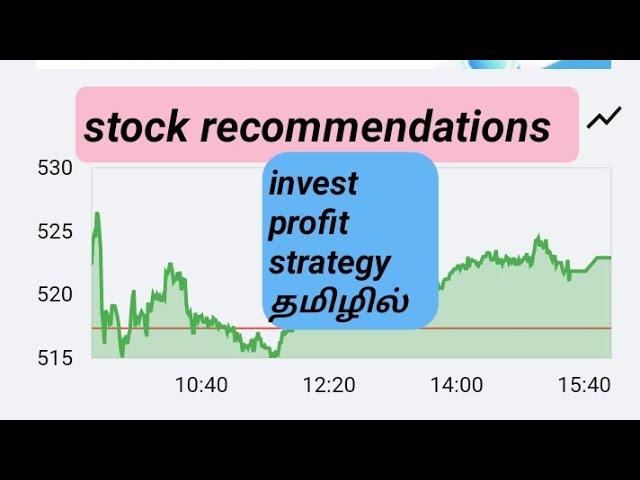 stock recommendations @stockmarketmani