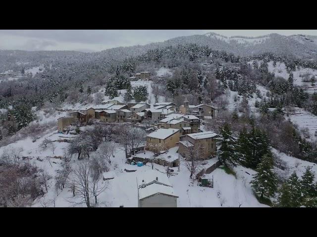 Borniga sotto la neve