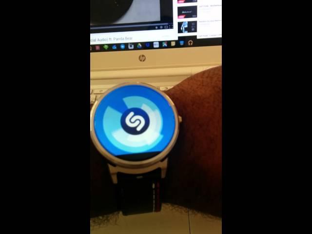 Shazam on Android wear