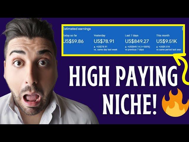 High Paying Google AdSense Niche (Make $400 monthly From Google AdSense)