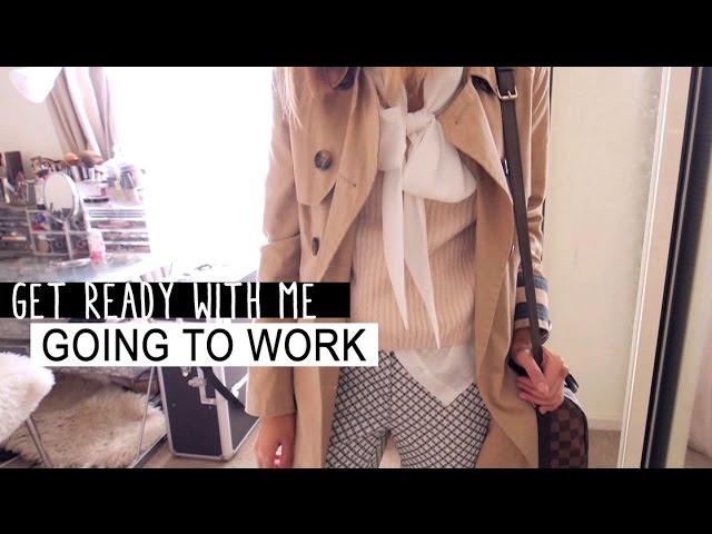 Get Ready With Me | Going to work (makeup and outfit)