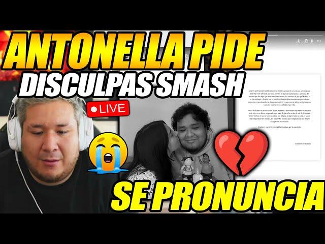 PICANTE! ANTONELLA SE PRONUNCIA Y PIDE DISCULPAS A SMASH, KINGTEKA REACCIONA Y APAGA STREAM