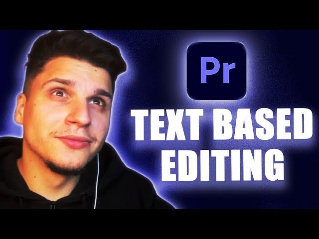 Text Based Editing Premiere Pro - Step by Step