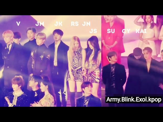 BTS x BLACKPINK x EXO Best Moments #2