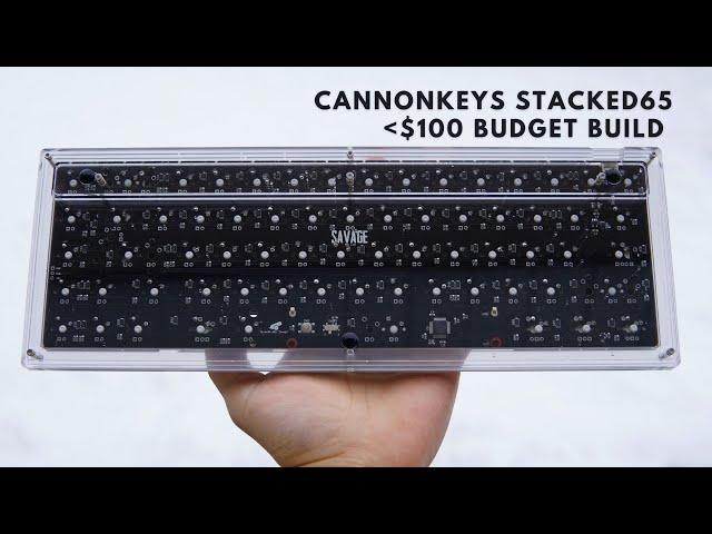 CannonKeys Stacked65 Budget Mechanical Keyboard Sound Test | Blocker Rubbing Issue Fixed
