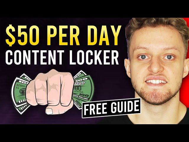 Earn $50/Day With CPAGrip Content Lockers (For Beginners)