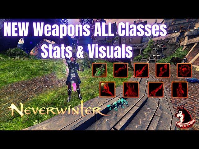 Neverwinter Mod 22 - ALL Classes NEW Weapons Stats & Visuals Masterwork