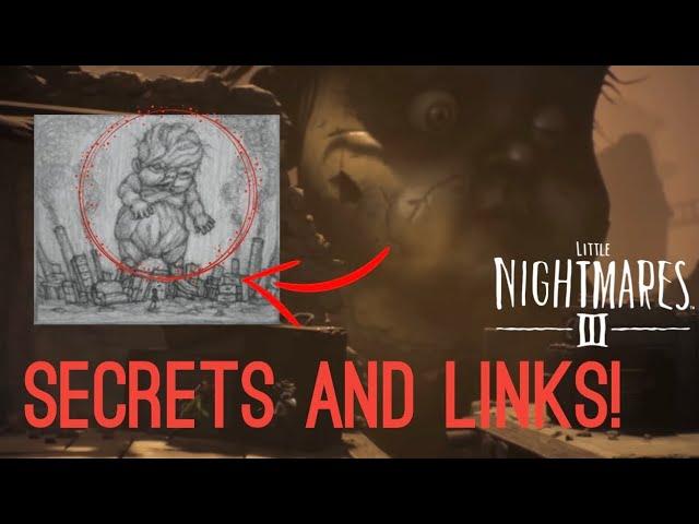SECRETS AND LINKS IN LITTLE NIGHTMARES 3! | Little Nightmares 3 Theory |