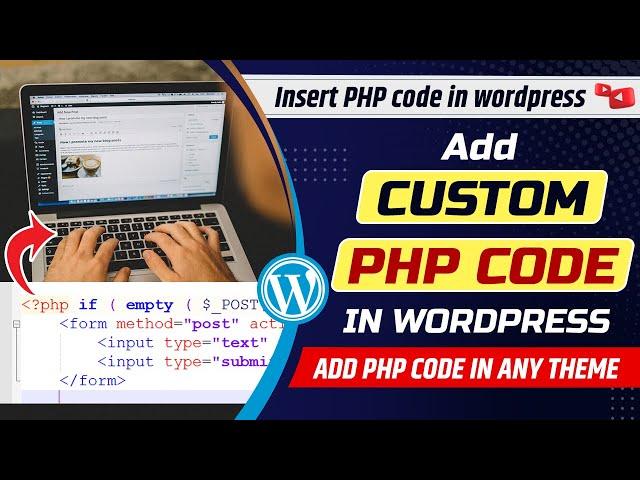 How to add custom PHP code in WordPress page | Insert PHP code in WordPress