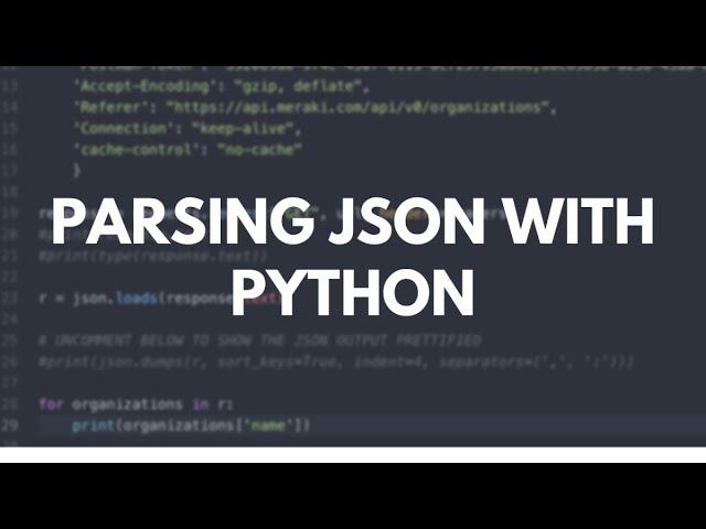 Json Parsing In Python || Iterate Over Json Array in python || Json Library in Python