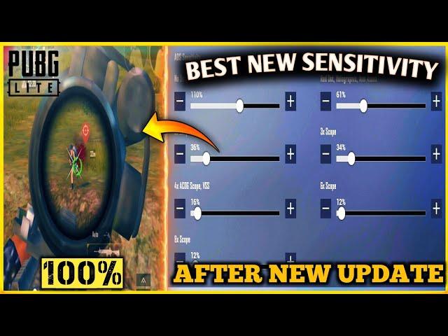 Best New Sensitivity Settings Of 0.19.0 Update Pubg Lite| Pubg Mobile Lite  Sensitivity| Savage KD