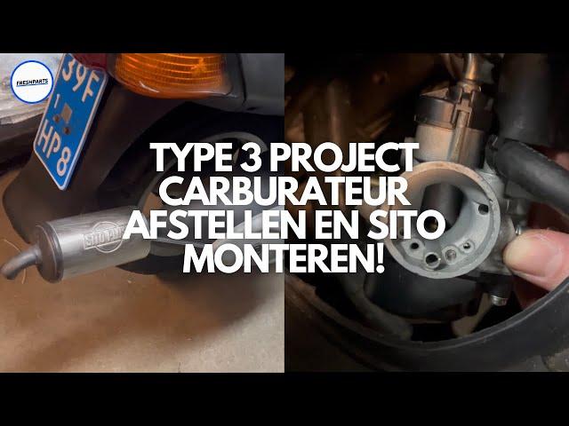 Carburateur Afstellen En Sito Plus Monteren! | Type 3 Project | Fresh Parts