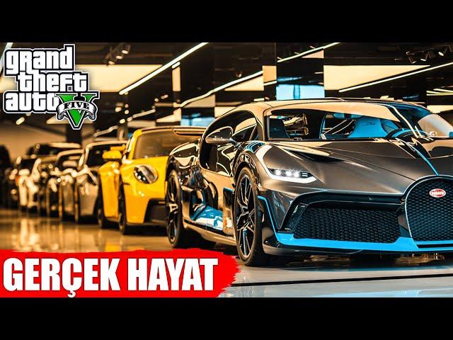 HAYALİMDEKİ ARABA GARAJINI KURDUM !! GTA 5 GERÇEK HAYAT #48