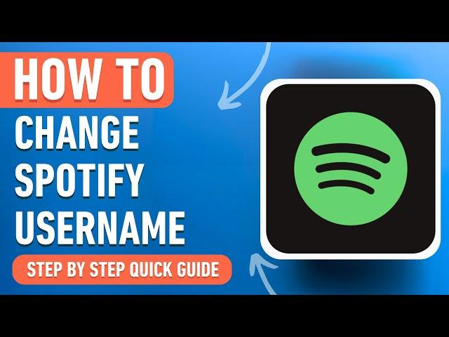 How to Change your Spotify Username [2024] Easy Tutorial