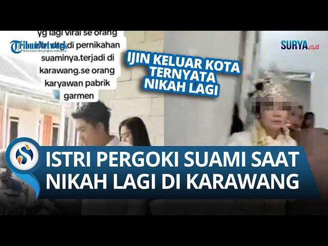 VIRAL! Seorang Istri Hadiri Pernikahan Suaminya dengan Wanita Lain: Ngakunya Kerja Luar Kota, Tapi..