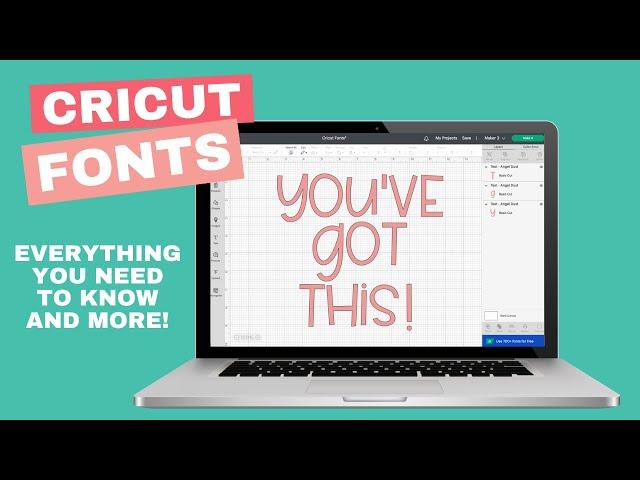 The Ultimate Guide to Cricut Fonts + Text Tools