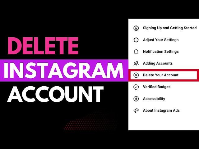 How To Delete Instagram Account Permanently | Updated Version | Techotorial | 2022