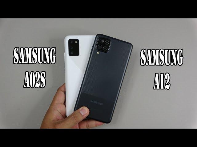 Samsung Galaxy A02s vs Galaxy A12 | SpeedTest and Camera comparison