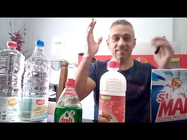 TUTO : Recette maison pour nettoyer le salpêtre et les tâches blanche sur votre façade.