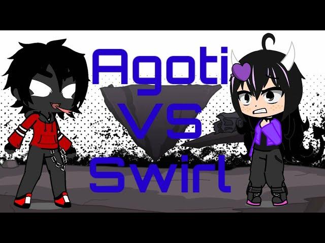 Friday Night Funkyn / Agoti vs Swirl / Gacha Club. #Agoti #Swirl