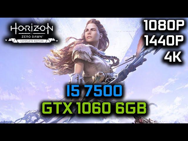 Horizon Zero Dawn - GTX 1060 6GB - i5 7500 - 16GB RAM - 1080p - 1440p - 4K