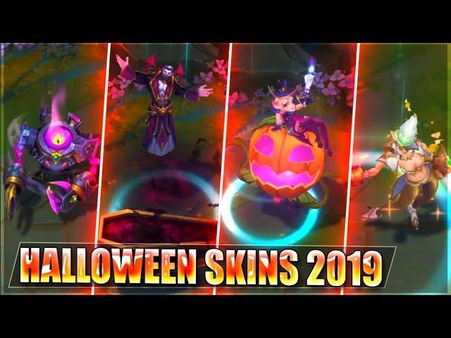 HALLOWEEN SKINS 2019 - Witch's Brew Blitzcrank, Count Kassadin, Bewitching Miss Fortune & Prestige