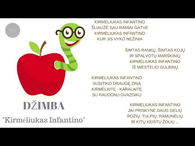 DŽIMBA - Kirmėliukas Infantino