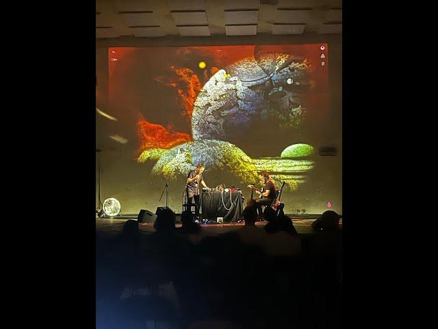 David Kollar & Arve Henriksen at Space X Festival Praha 2023