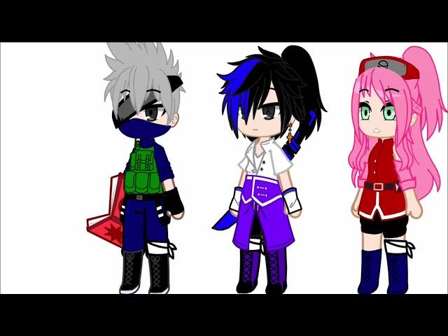 || DATTEBANYA || maid neko naruto || sasunaru || ft. Team 7