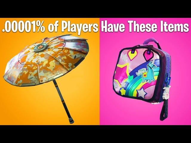 TOP 10 RAREST SKINS IN FORTNITE! (cosmetic items u don't have)