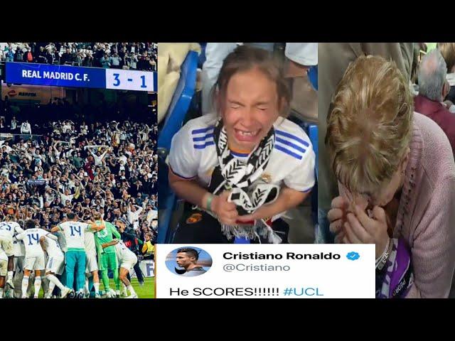 Real Madrid Fans Reaction | Real Madrid vs Manchester City