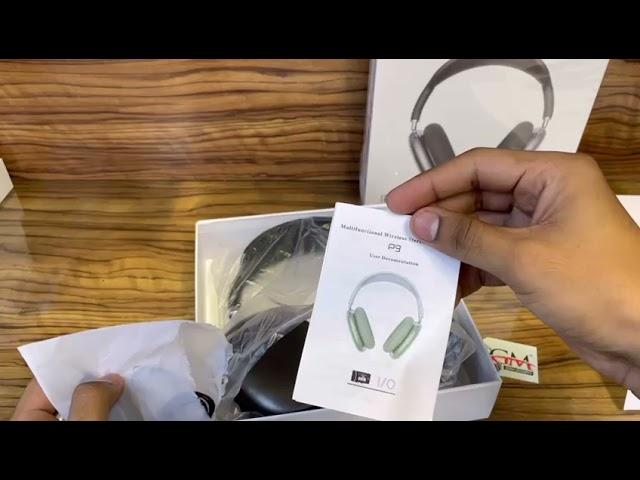 P9 TWS Wireless Bluetooth Headphones Unboxing video by Compro System