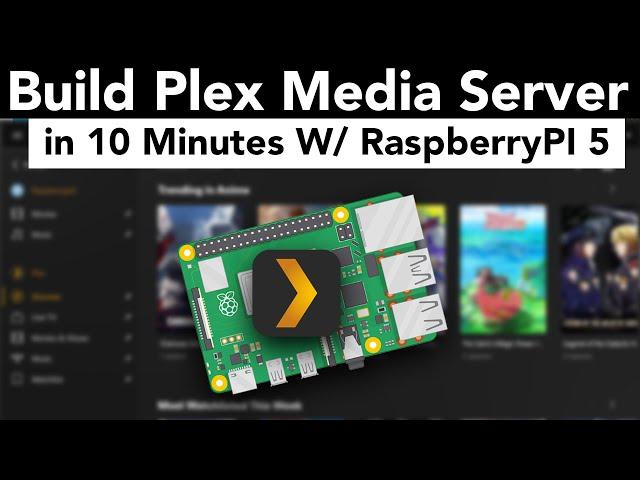 RASPBERRY Pi 5 - How to SetUp PLEX Media Server in 10 Minutes  (2024)