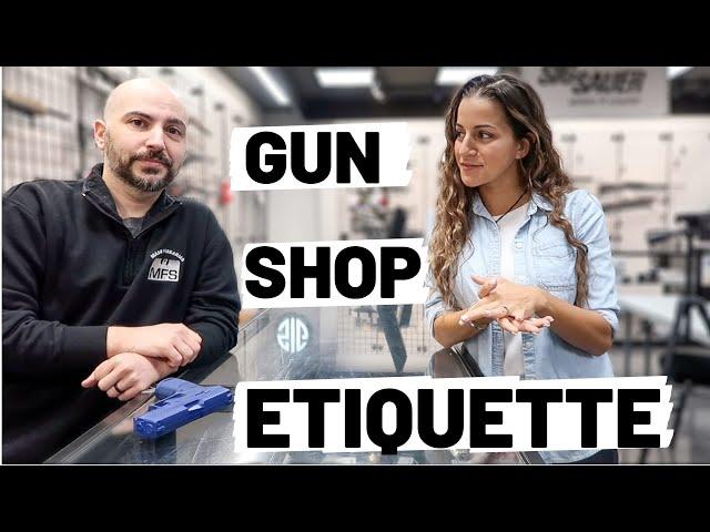 GUN SHOP ETIQUETTE | Tips for visiting a gun shop and 100k GIVEAWAY!!