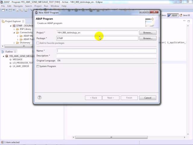 How to implement ABAP Messaging Channel (AMC)