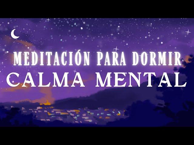 MEDITACIÓN GUIADA PARA DORMIR PROFUNDAMENTE | RELAJACIÓN PARA EL SUEÑO PROFUNDO | CALMA  @easyzen_