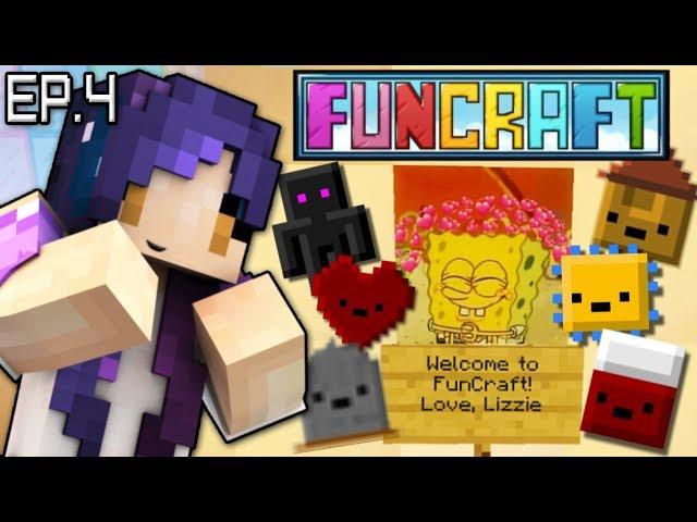 Lizzie's Welcome Gift & Inventory Pets | FunCraft Minecraft Ep. 4