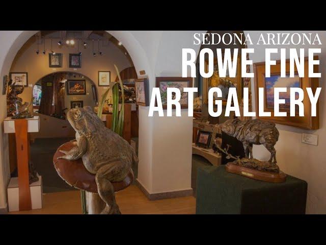 Rowe Fine Art Gallery Walkthrough Tour Sedona Arizona #sedona #art #gallery #walkingtour