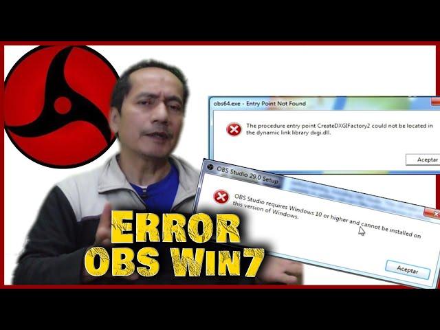  Cómo INSTALAR OBS en Windows 7 SIN ERRORES | Windows Fácil