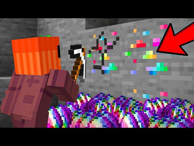 Conseguí 1.000.000 de MINERALES SECRETOS en Minecraft!