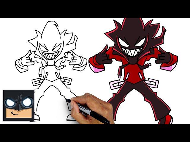 How To Draw A.G.O.T.I. | FRIDAY NIGHT FUNKIN