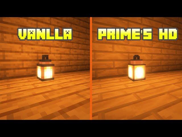 Vanilla vs Prime's HD Textures 32x | Texture Comparison [ 2024 Updated ]