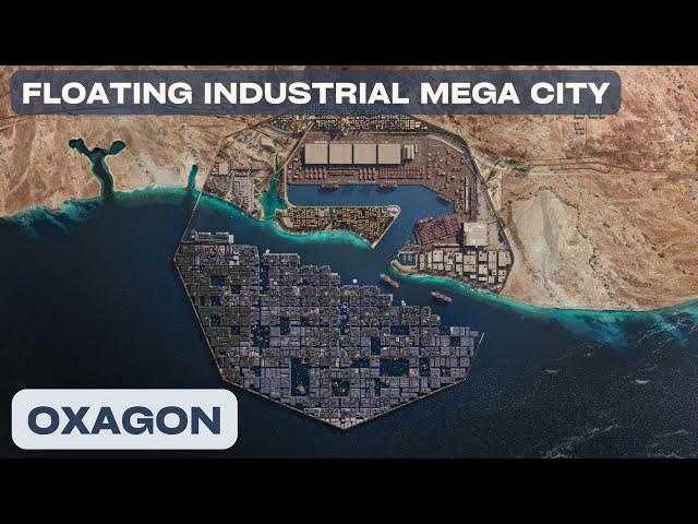 Exploring Oxagon: World's Largest Floating Structure in Saudi Arabia!