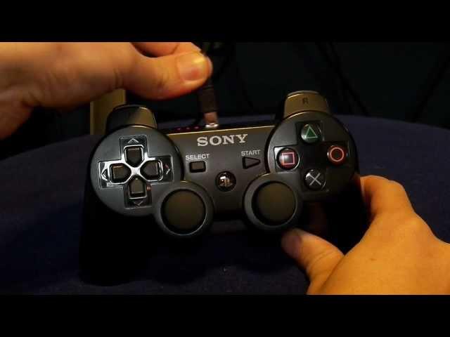 How To Use A PS3 Controller On A PC