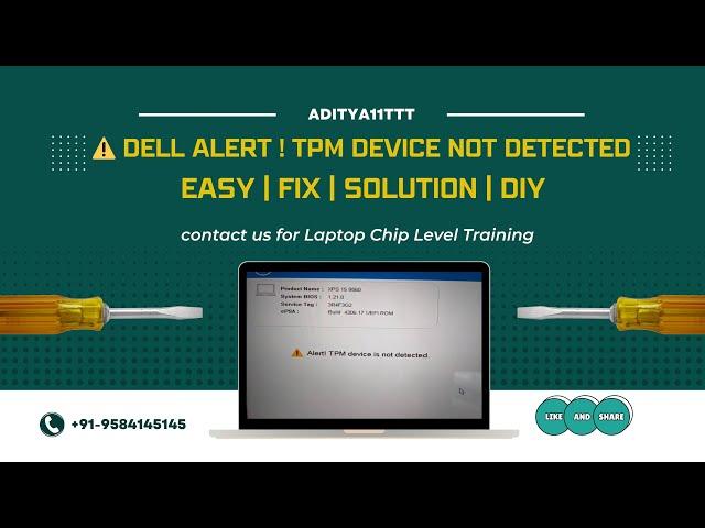 TPM device is not detected Fix | Solution | DIY